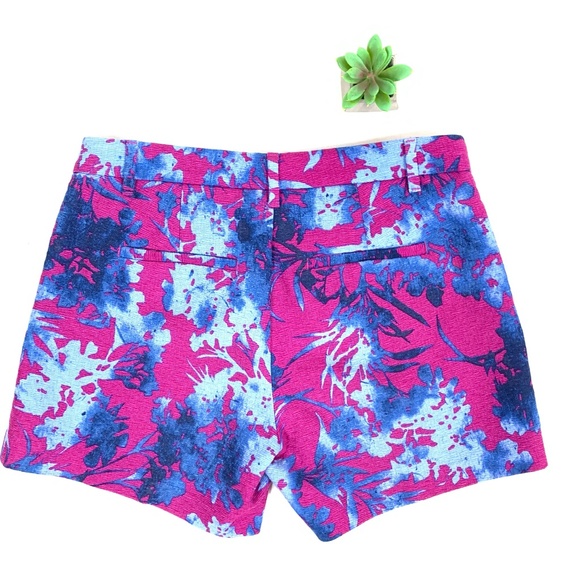 BANANA REPUBLIC Floral Multicolor High-Rise Shorts - Picture 3 of 6